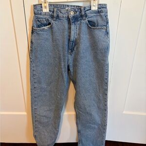 Zara Light Blue Relaxed Jeans